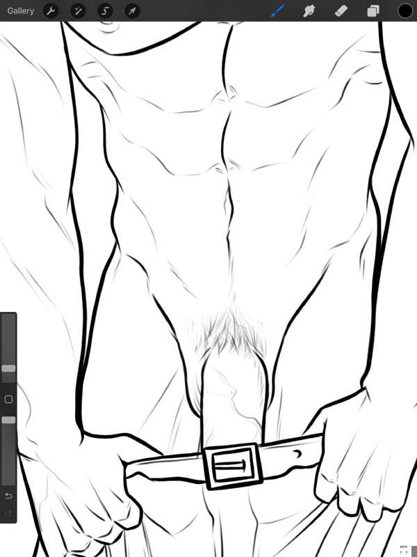 Working on Linework 