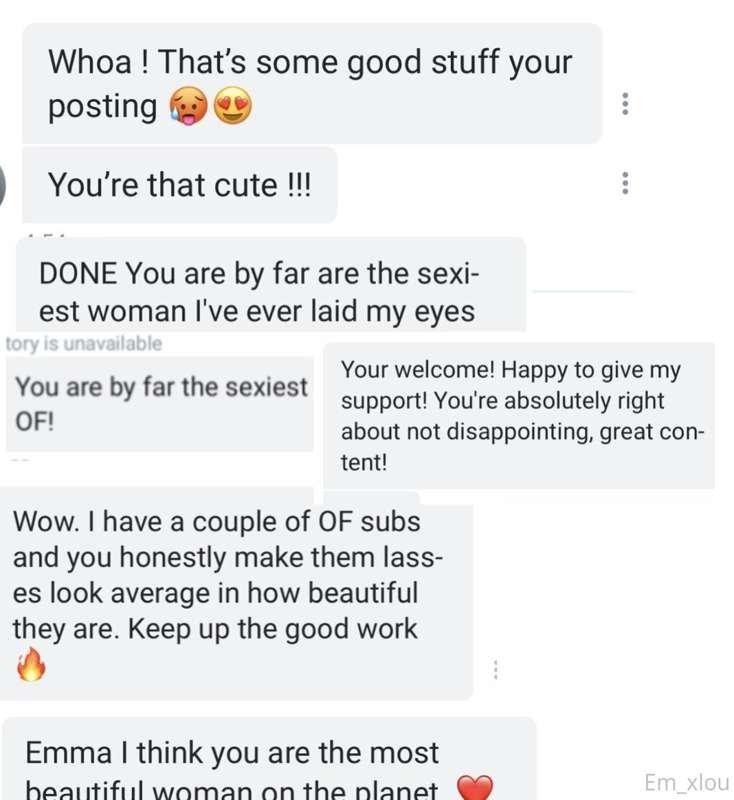 If you aren’t on my paid page what are ya doing !!🙈❤️😉 @emma..