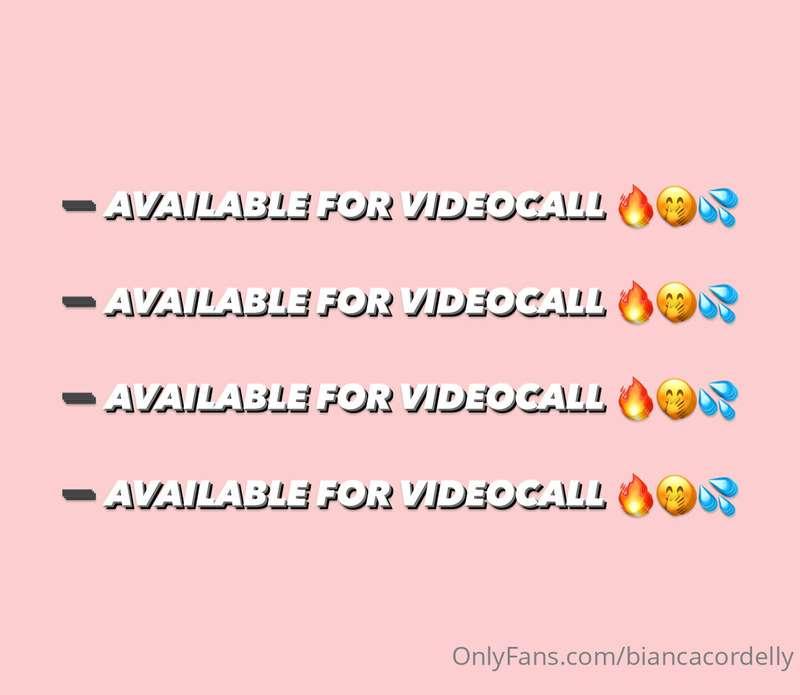 ➖ AVAILABLE FOR VIDEOCALL 🔥🤭💦
