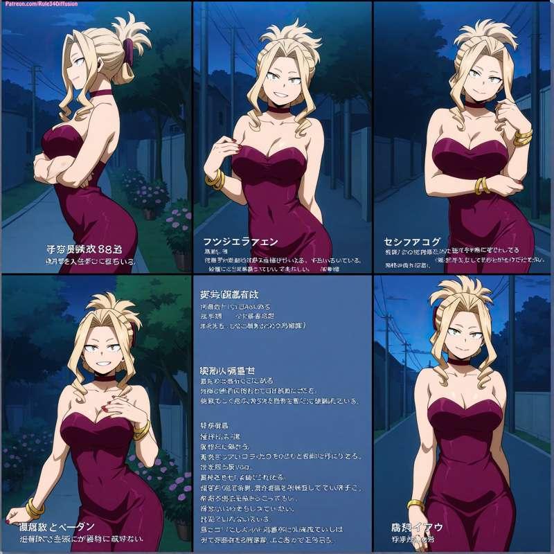 Uwabami of My Hero Academia Sexy Poses [Gen 2.5]
