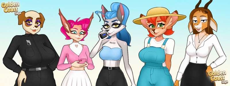 Female characters in the 0.1 version 👀