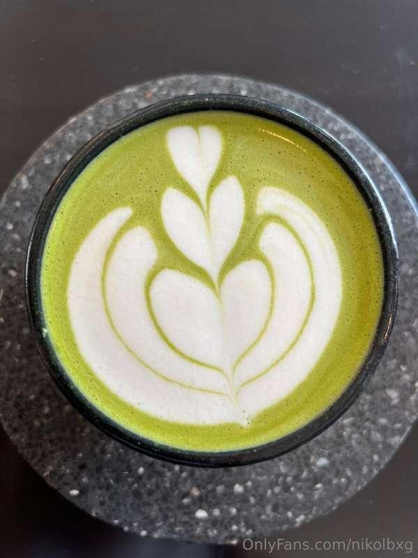 The best way to wake myself up 🍵
