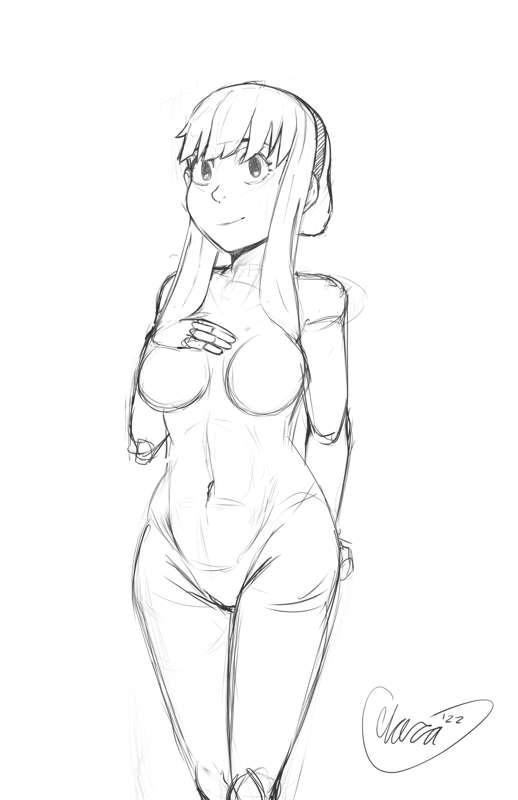 (Sketch) yor pinup!