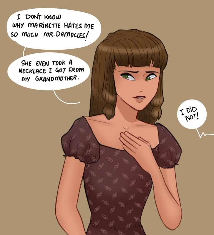 "Lila Rossi is a fake" -Marinette (Spidrien series bonus episode)