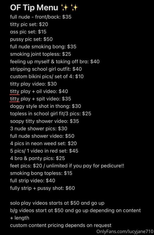 Also new TIP MENU available! make sure to ask for bundle dea..
