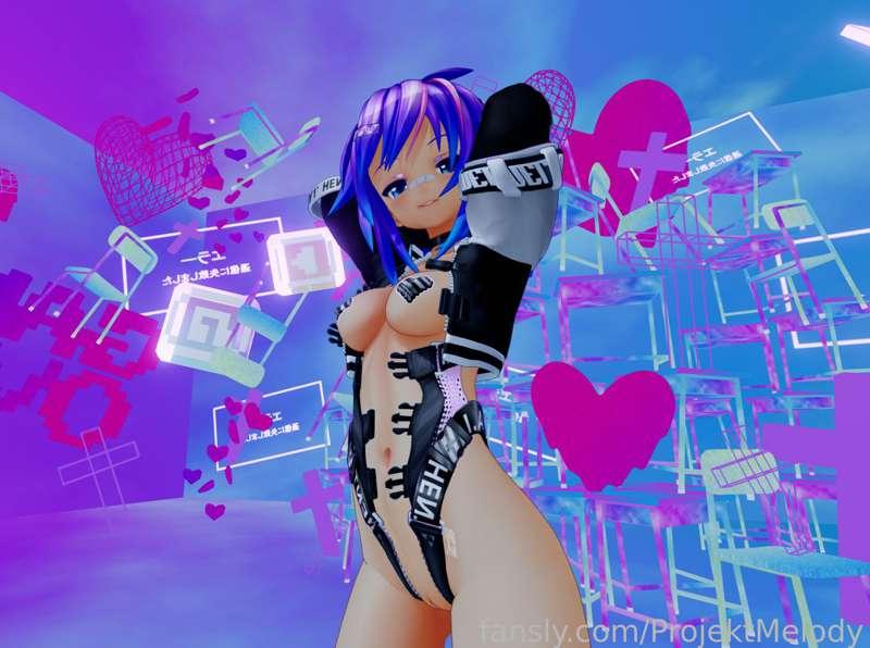 you guys did it! i knew you could ;3 here's your reward for being so good at following directions. I'm in a pretty good mood though, so maybe if you tip $8 and tell me why you deserve it, I'll send you some other saucy pics of me, where you can REALLY see everything hehe... 

#hentai #waifu #animegirl #vtuber #pussy #projektmelody