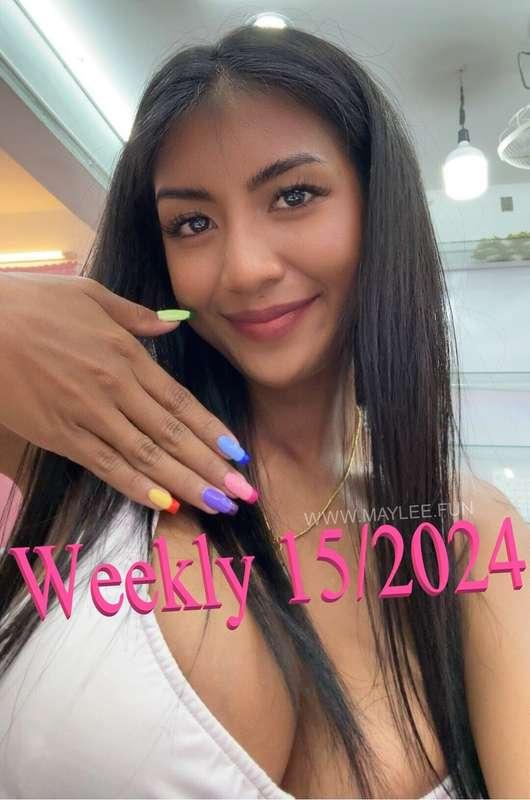 **Weekly 15/2024 Weekly update!** HAPPY THAI NEW YEAR! 🎈🥳🎈🥳 ..