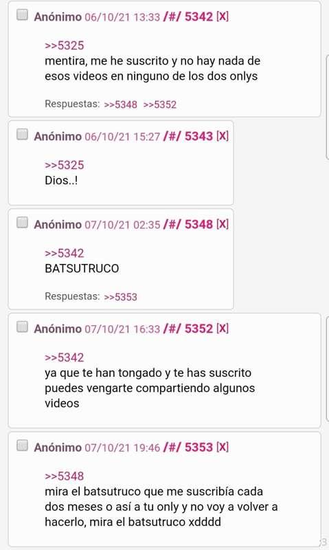 Aviso: No, yo no estoy subiendo nada a HispaSexy. Esas webs ..