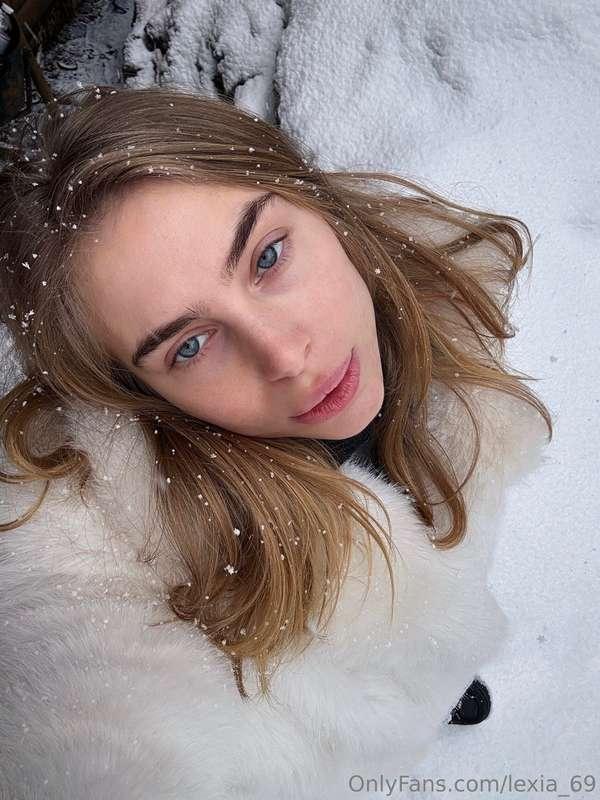 If you were a snowflake, I would gladly catch you with my to..
