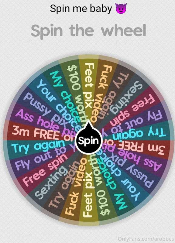 Spin my wheel 🔥🔥