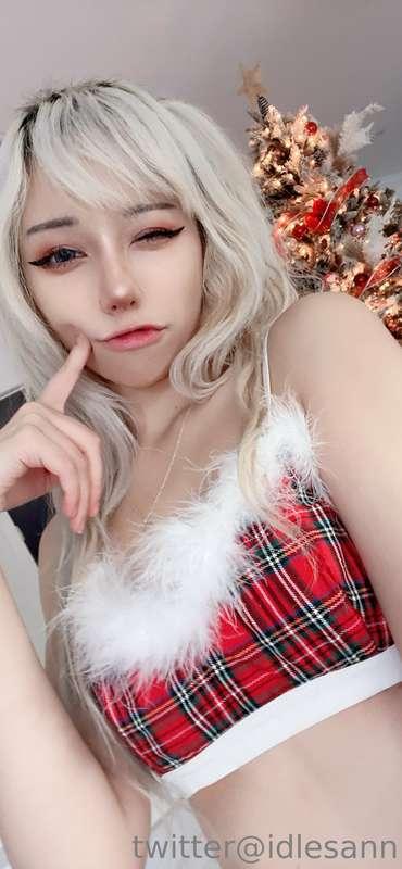 I dressed up as Santa's little helper... you could say I put..