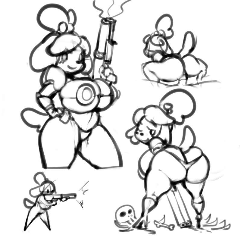 Doom Isabelle Sketch