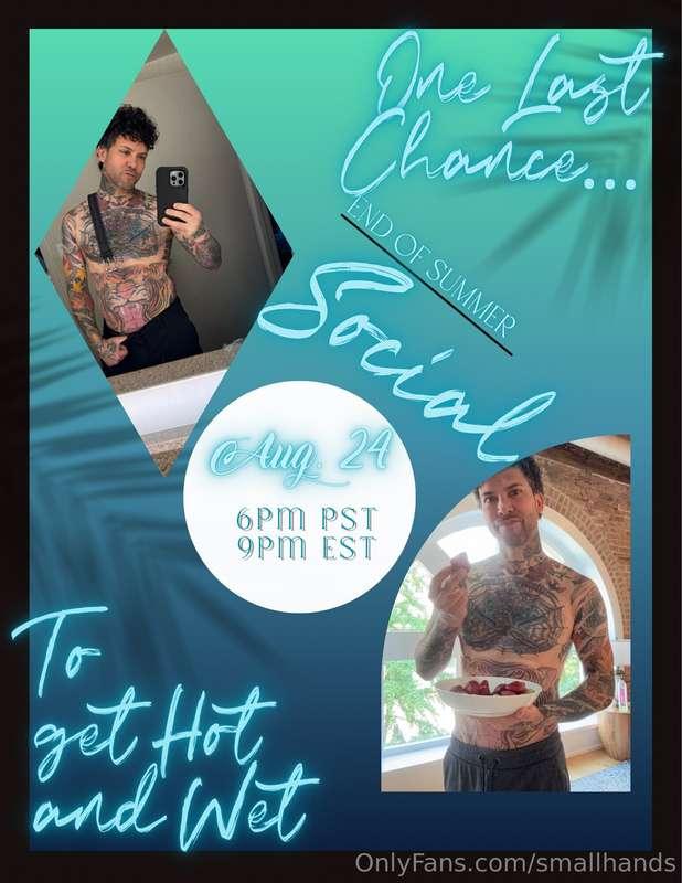 Did you miss your chance to catch The End of Summer Social?!..