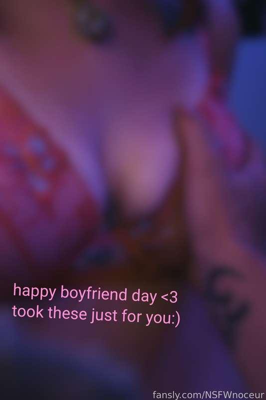 happy boyfriends day 🫶💕 I love having your hands on me 🫣

#boyfriendsday #iloveyou #boobs