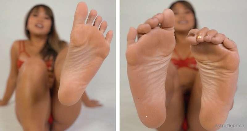 Get over here loser! My feet are dirty and I need your face ..