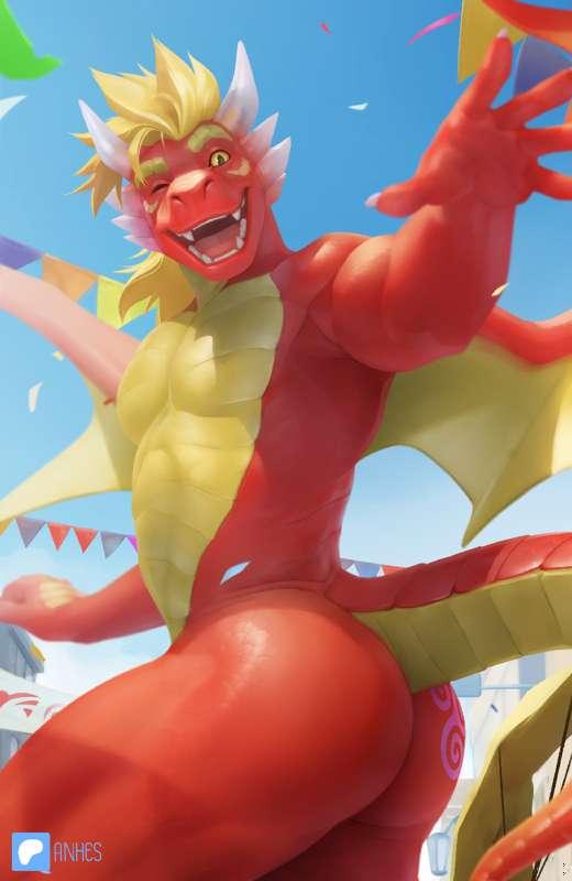 Carnival dragon