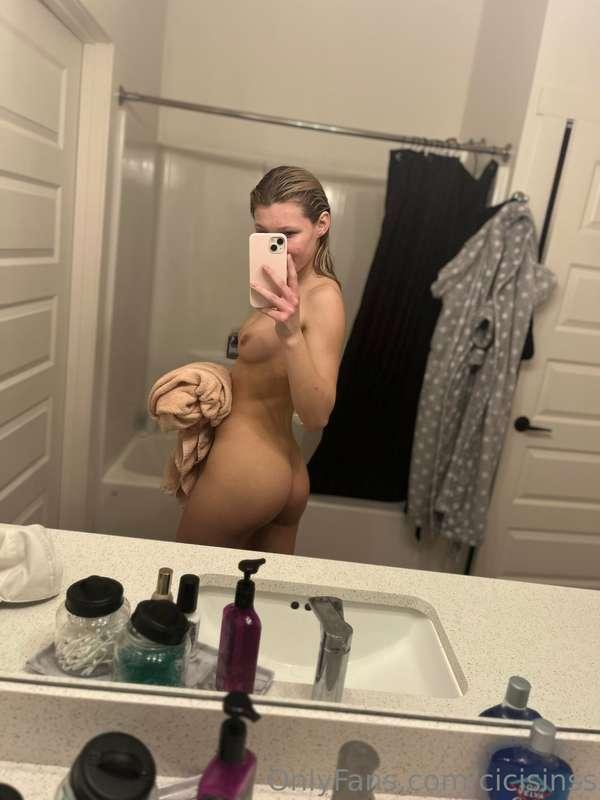 post shower 🚿