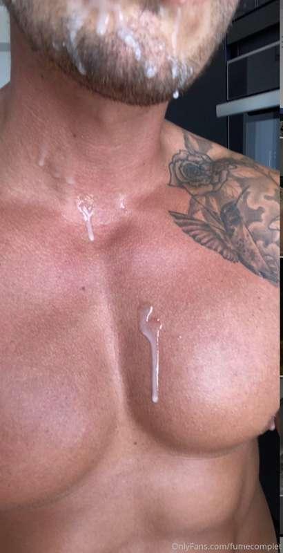 💦 FIRST TIME, I eat my sperm 💦 video so crazy 🥵🔥 yummy 🤤