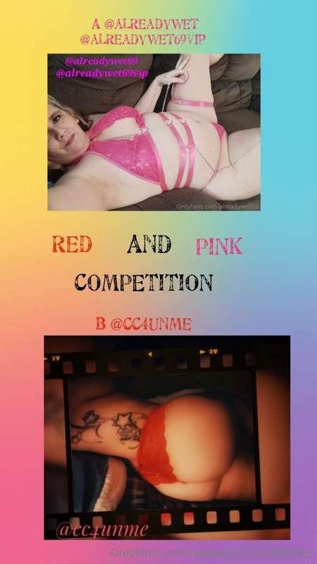 ❤️ Red and pink competition 💖  Vote for your favourite creat..