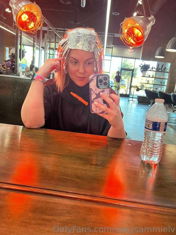 Just getting cute for you all 💈💇🏼‍♀️
