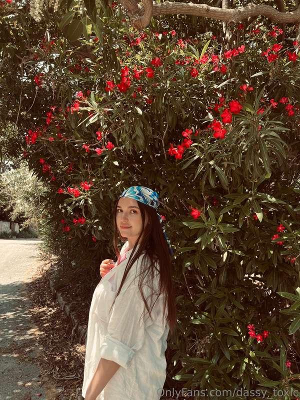 This June morning, I wandered down this hidden path. The whi..