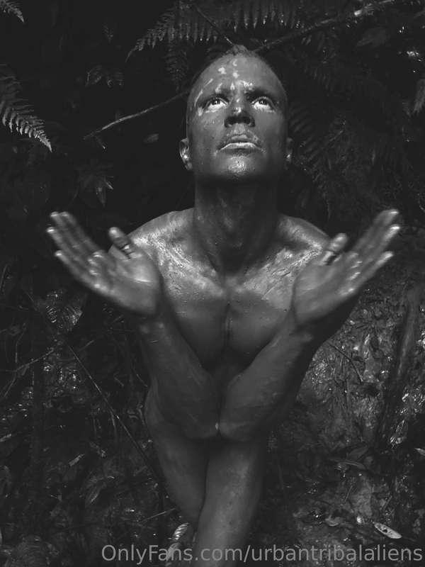 Took a mud bath in the middle of jungle and washed all my si..