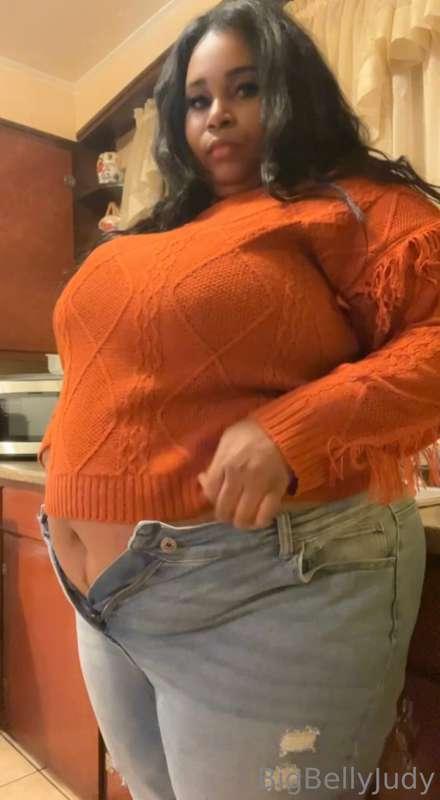 I ate a lot last night