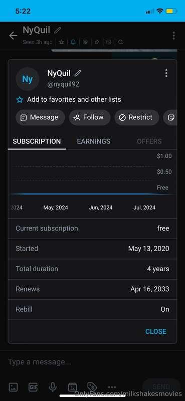 Y’all know I can see how long you’ve been subbed & spent. Yo..