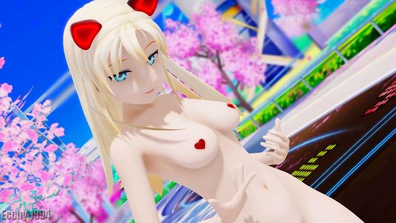 【MMD】Burn My Dread (Novoiski REMIX) Izumi Nude 【4K 60 FPS】 