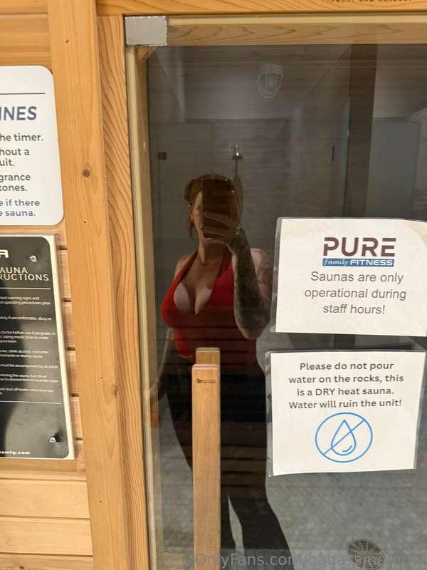 Back at the gym feels good