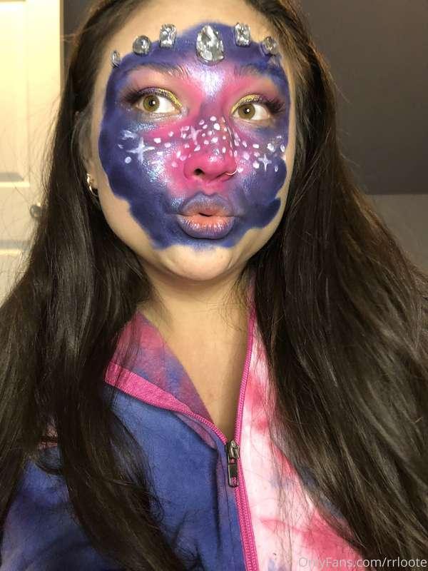 My intergalactic form is taking over from the inside out… fu..