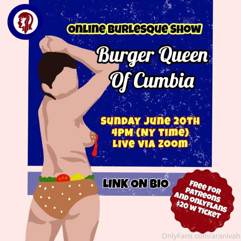 here is TODAYS zoom link for  the burlesque show
Topic: Chee..