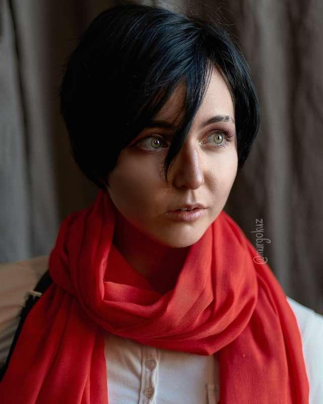 Here are some portraits of me as Mikasa from Attack on Titan. Just portraits.

Fun fact: I didn't need a wig for this cosplay because my hair was perfect for the character~

#fyp #cosplay #mikasa #cosplaygirl #cosplayer #aot #portrait