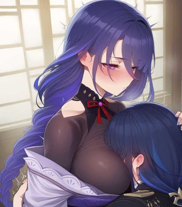 リク)クロリンデxライデンClorinde x Raiden R18＋(140+枚image)