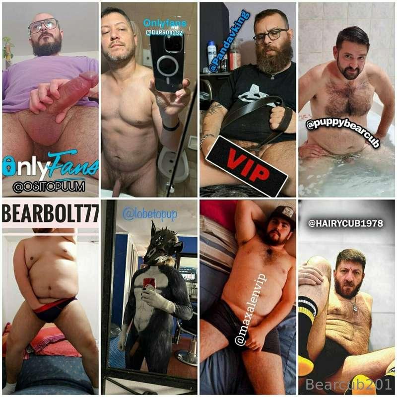 #AD
These bears 🐻 are on fire🔥 
😈We Gonna make you CUM 💦💦
𝑪𝒍..