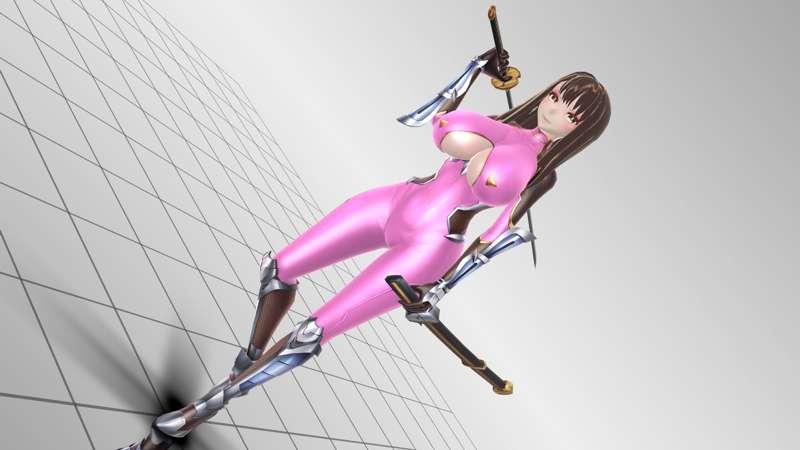 MMD Sakuya Hardd taimanin set