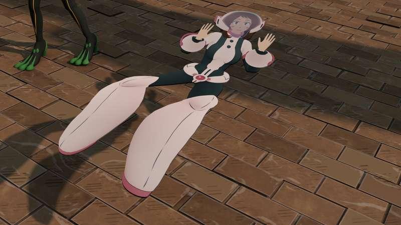 Floating around Uraraka