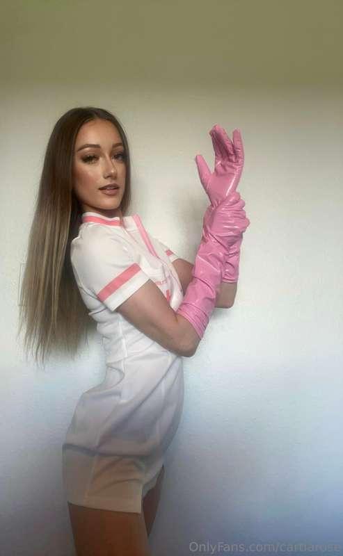 feeling sick? 😷 call 1-800- sexy-nurse and i’ll be at your d..