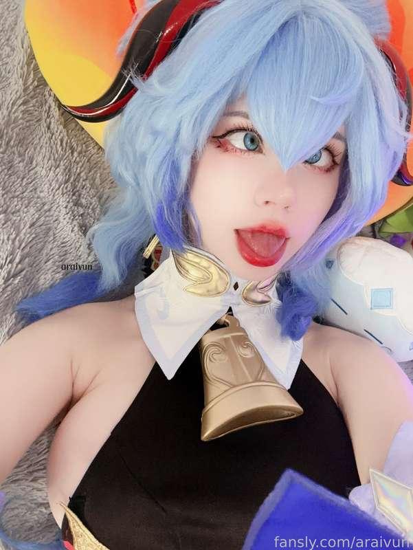 So you like when I do ahegao?🥵✨✨

#ganyu
