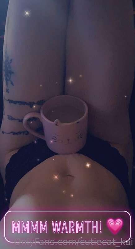 Mmmm replacing warm blankets with warm cofffeeeeee! ☕️💗
