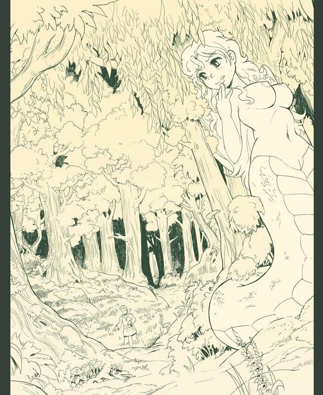 La Fée Mélusine WIP