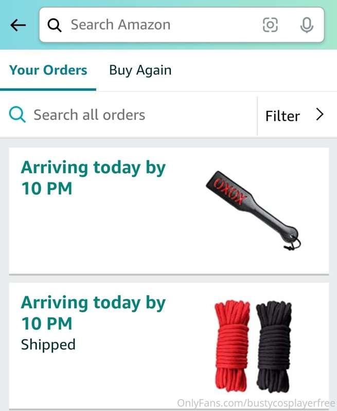 Got new toys coming today!!! 😁😁😁