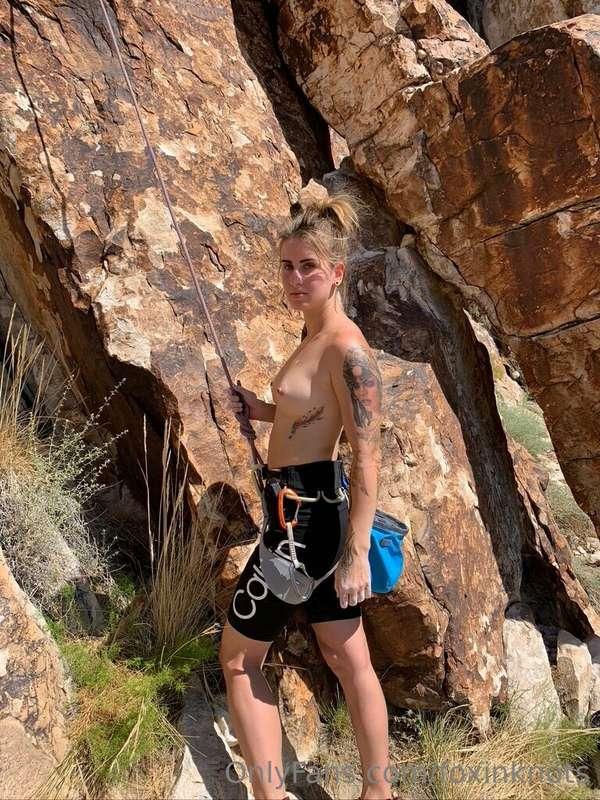 Would you wake up early to see the sun rise and rock climb w..