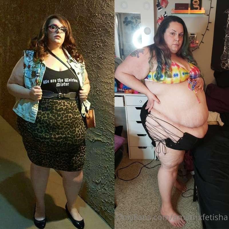 Found some older photos of myself 
💜
2016 vs 2022
Gains visi..