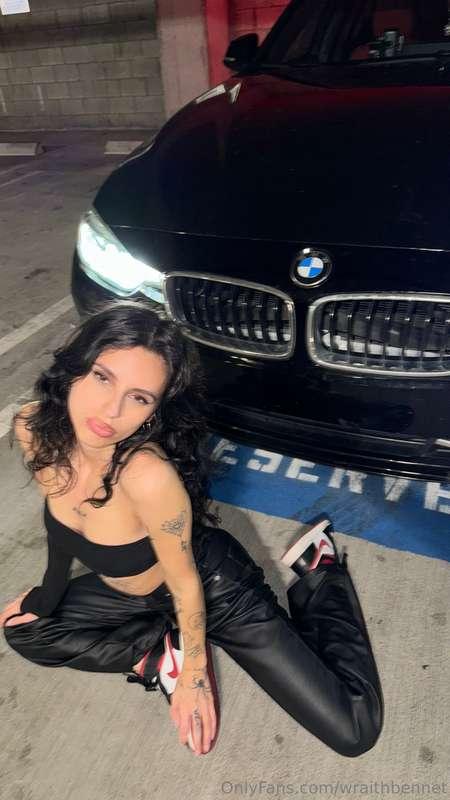 Next to my baby 🚗