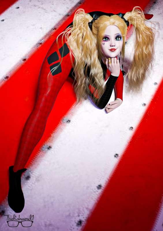 Harley Jacko pose the contortionist way