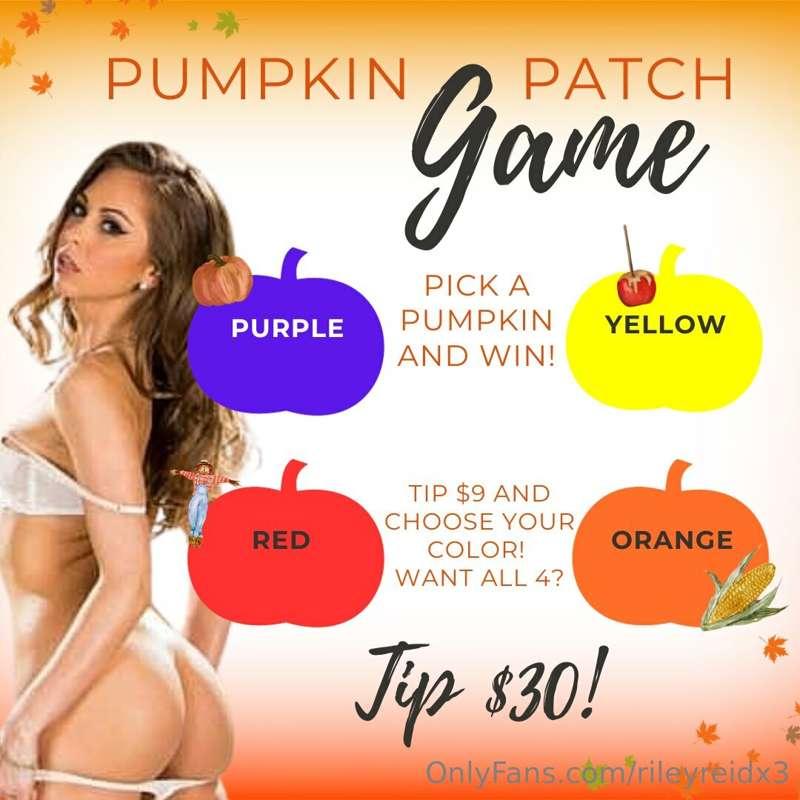 ***Cum to my*** *PICK-A-Pumpkin Patch!* 
I am just so gratef..