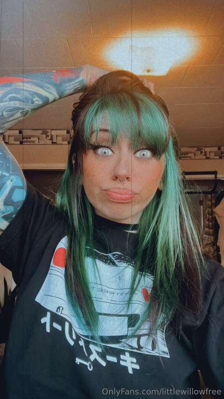 I felt pretty...pretty and silly....