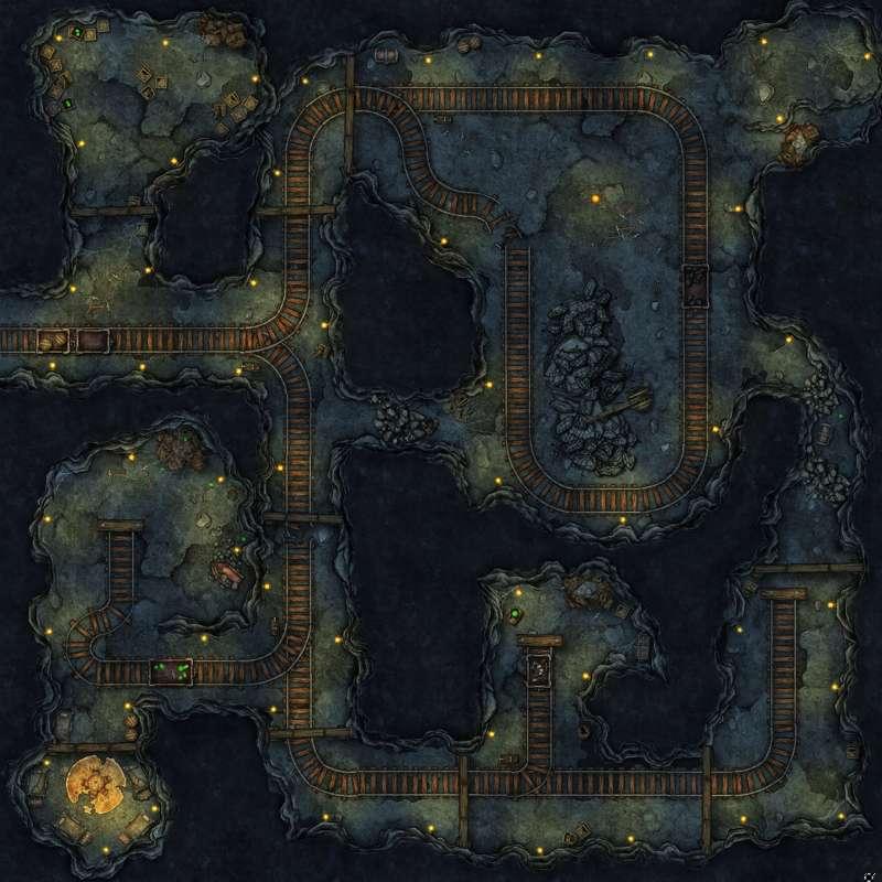 Mine - alt maps and animated