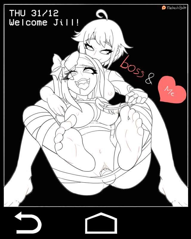 Jill and Dana [Lineart]